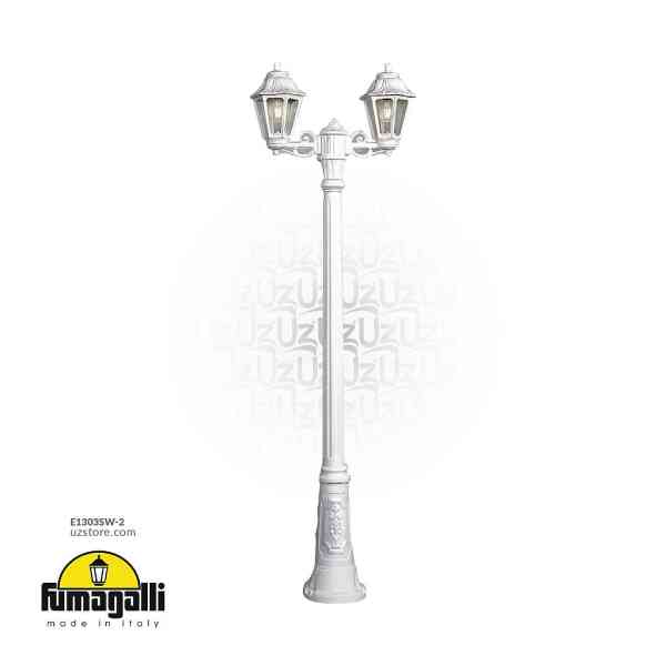 FUMAGALLI GIGI BISSO/ANNA 2L POLE 2090MM CLEAR E27 6W 4000K WH Made in Italy