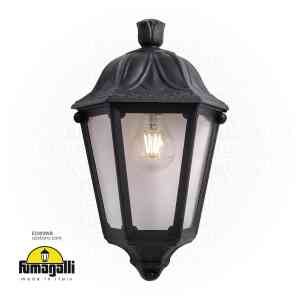 FUMAGALLI IESSE WALL CLEAR E27 BK Made in Italy