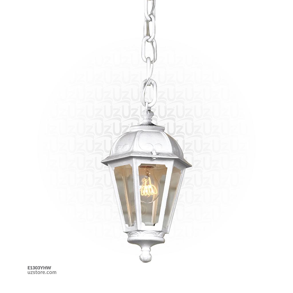 FUMAGALLI SICHEM/SABA HANGING CLEAR E27 WH Made in Italy