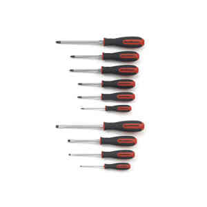 Gearwrench 10 PC. Combination and Pozidriv screwdriver Set - 80060