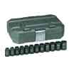 Gearwrench 12 PC. 1/2" Drive 6 Point Standard Impact Metric Socket Set - 84930