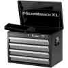 Gearwrench 26" XL Series 4 Drawer Top Chest Tool Storage, Black/Silver - 83154