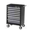 Gearwrench 26" XL Series 7 Drawer Roller Cabinet, Black/Silver - 83155