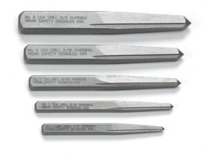 Gearwrench 5 PC. Straight Fluted Screw Extractor Kit - 720DD