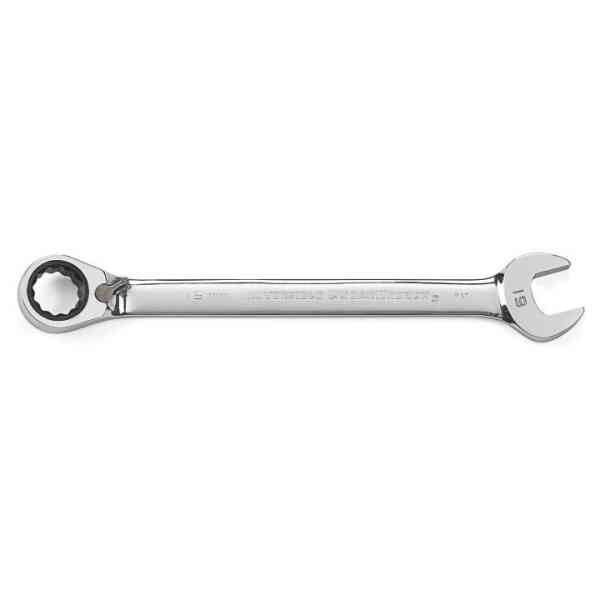 Gearwrench 72-Tooth 12 Point Reversible Ratcheting Combination Wrench, 19mm – 9619N