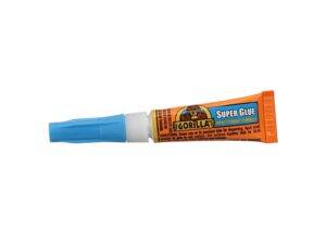 Gorilla Super Glue Single Tube, 3g - Clear