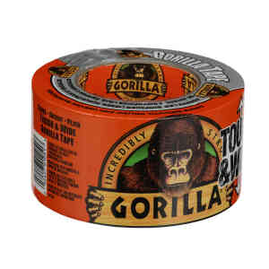 Gorilla Tough & Wide Duct Tape, 2.8 in. x 25 yd. (71 mm x 22.8 m) - Silver