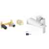 GROHE Allure Birilliant Concealed WashBasin Mixer- S Size 161 mm