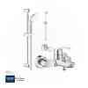 GROHE Bundle 114 (Eurosmart New Shower Mixer + Shower Kit + Shattaf + Angle Valves)
