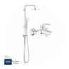 GROHE Bundle 124 (Eurosmart Shower Mixer + Rain Shower set )