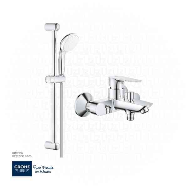 GROHE Bundle 126 (BauEdge Shower Mixer + Shower set )
