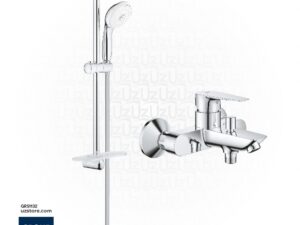 GROHE Bundle 132 (BauEdge Shower Mixer + Shower set 4 Sprays )