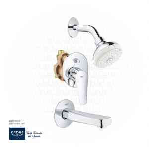 GROHE Concealed SHower Bundle 602 ( Concealed body set 2way+ Head Shower set + spout )