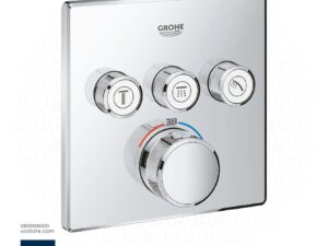 GROHE Grohtherm SmartControl Safety mixer for concealed installation with 3 valves , 29126000 , chrome