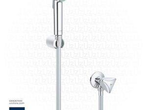 GROHE Tempesta-F Wall holder set with angle valve 1 spray , 26357000 , chrome