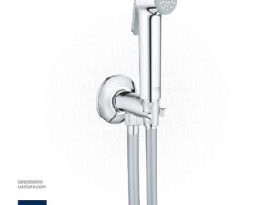 GROHE Tempesta-F Wall holder set with self-closing angle valve , 1 spray , 26358000 , chrome