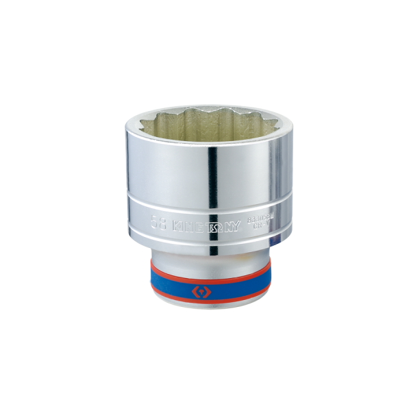 King Tony 1/2" Drive 12 Point Standard Metric Socket, 34mm - 433034M