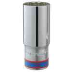 King Tony 1/2" Drive Long Type Star Deep Socket, E24 - 427524M