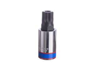 King Tony 1/2" Drive Tamper Resistant Spline Head Bit Socket, M16 - 402B16