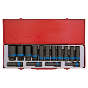 King Tony 15 PC. 1/2" Drive Deep Impact Socket Set - 4415MP