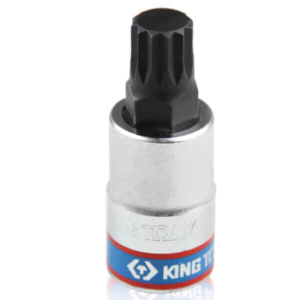 King Tony ½” Drive Spline Head Bit Socket, M14 - 402614