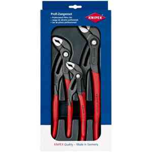 Knipex 3 Pc. Cobra® Professional Water Pump Pliers Set - 00 20 09 V02