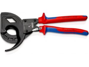 Knipex 3-Stage Drive Ratchet Cable Cutter, 320 mm - 95 32 320