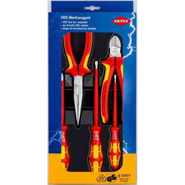 Knipex 5 Pc. VDE Tool Set - 00 20 13