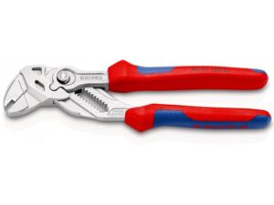 Knipex Collar Cracker Pliers for Aluminium Collars for e.g. Hi-Lok® with Multi-Component Grips, 180 mm - 86 05 180 S5