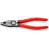 Knipex Combination Pliers with Plastic Coated Handles, 180 mm - 03 01 180 SB
