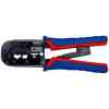 Knipex Crimping Pliers for Western Plugs with Multi-Component Grips, 190 mm - 97 51 10