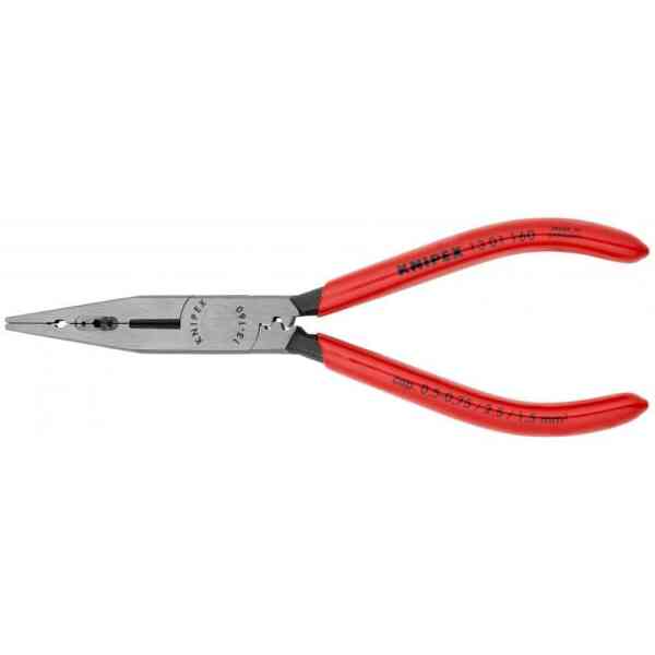 Knipex Electricians' Pliers with Plastic Coated Handles, 160 mm - 13 01 160 SB