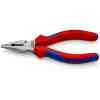 Knipex Needle-Nose Combination Pliers with Multi-Component Grips, 145 mm - 08 22 145 SB