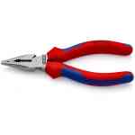 Knipex Needle-Nose Combination Pliers with Multi-Component Grips, 145 mm - 08 22 145 SB