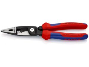Knipex Pliers for Electrical Installation with Multi-Component Grips, 200 mm - 13 82 200 SB