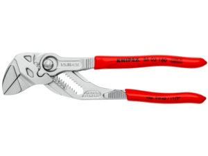 Knipex Pliers Wrench Pliers and a Wrench in a Single Tool Plastic Coated Chrome-plated, 180 mm - 86 03 180 SB