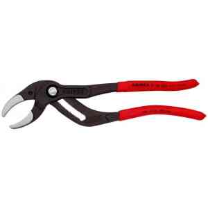 Knipex Siphon and Connector Pliers with Non-Slip Plastic Coated Handles, 250 mm - 81 01 250 SB