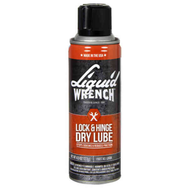 Liquid Wrench Lock & Hinge Dry Lube, Net Wt. 4.5 oz (124 g) - LH04