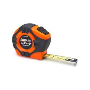 Lufkin 3/4"/16' P1000 Series SAE/Metric Yellow Clad A30 Blade Power Return Tape Measure - PHV1035CME