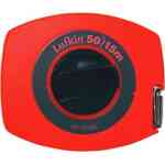 Lufkin 50'/15m Hi-Viz® Orange Universal Lightweight SAE/Metric Yellow Clad Dual Sided Tape Measure - HV15CME