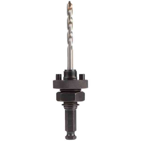 Milwaukee 1 Pc. BIG HAWG™ Multi Material Arbor with Pilot Drill, 25-159mm - 4932464941