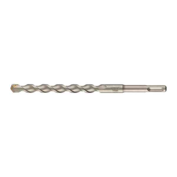 Milwaukee® 1 Pc. SDS-Plus M2™ Contractor 2-Cutter Hammer Drill Bit, 14x210mm - 4932471240