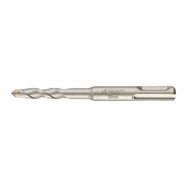 Milwaukee® 1 Pc. SDS-Plus M2™ Contractor 2-Cutter Hammer Drill Bit, 8x210mm - 4932471229