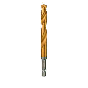 Milwaukee 1 Pc. SHOCKWAVE™ HSS-G TIN Red Hex Metal Drill Bit, 10.0mm - 48894723