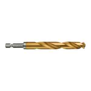 Milwaukee 1 Pc. SHOCKWAVE™ HSS-G TIN Red Hex Metal Drill Bit, 12.0mm - 48894727