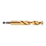Milwaukee 1 Pc. SHOCKWAVE™ HSS-G TIN Red Hex Metal Drill Bit, 13.0mm - 48894729