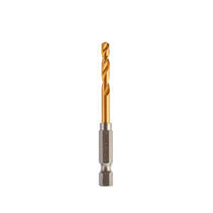 Milwaukee 1 Pc. SHOCKWAVE™ HSS-G TIN Red Hex Metal Drill Bit, 4.2mm – 48894709