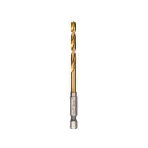 Milwaukee 1 Pc. SHOCKWAVE™ HSS-G TIN Red Hex Metal Drill Bit, 5.0mm - 48894712