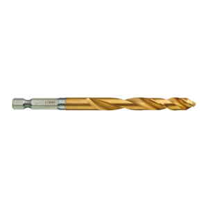Milwaukee 1 Pc. SHOCKWAVE™ HSS-G TIN Red Hex Metal Drill Bit, 8.0mm - 48894719