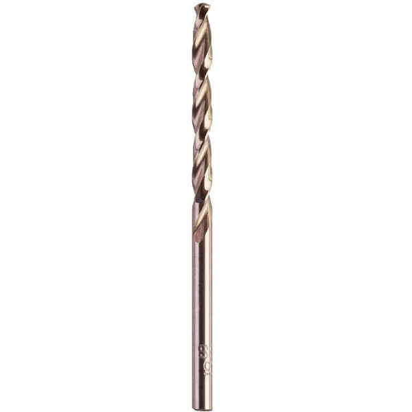 Milwaukee 10 Pc. Thunderweb HSS-G DIN 338 Metal Drill Bits, 3.5mm - 4932352383